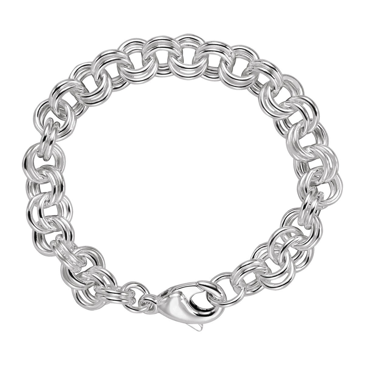 9 mm Double Link Cable Bracelet