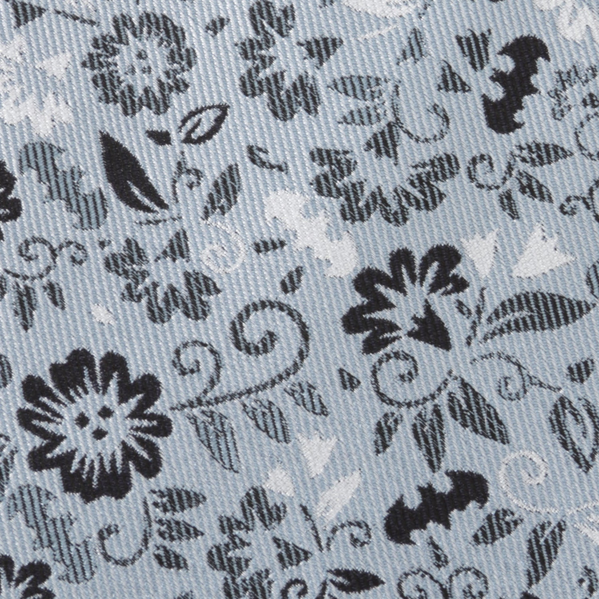 DC Batman Patterned Floral Blue Men's Tie