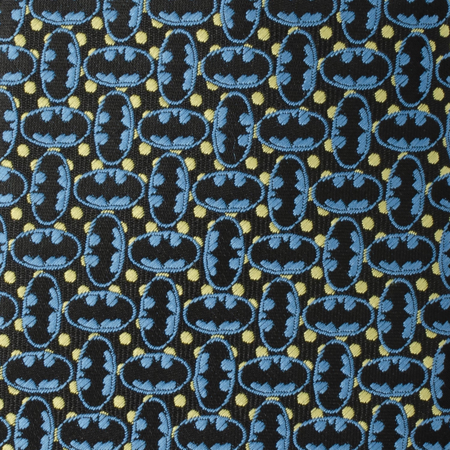 DC Batman Emblem Multi Black Men's Tie - product detail