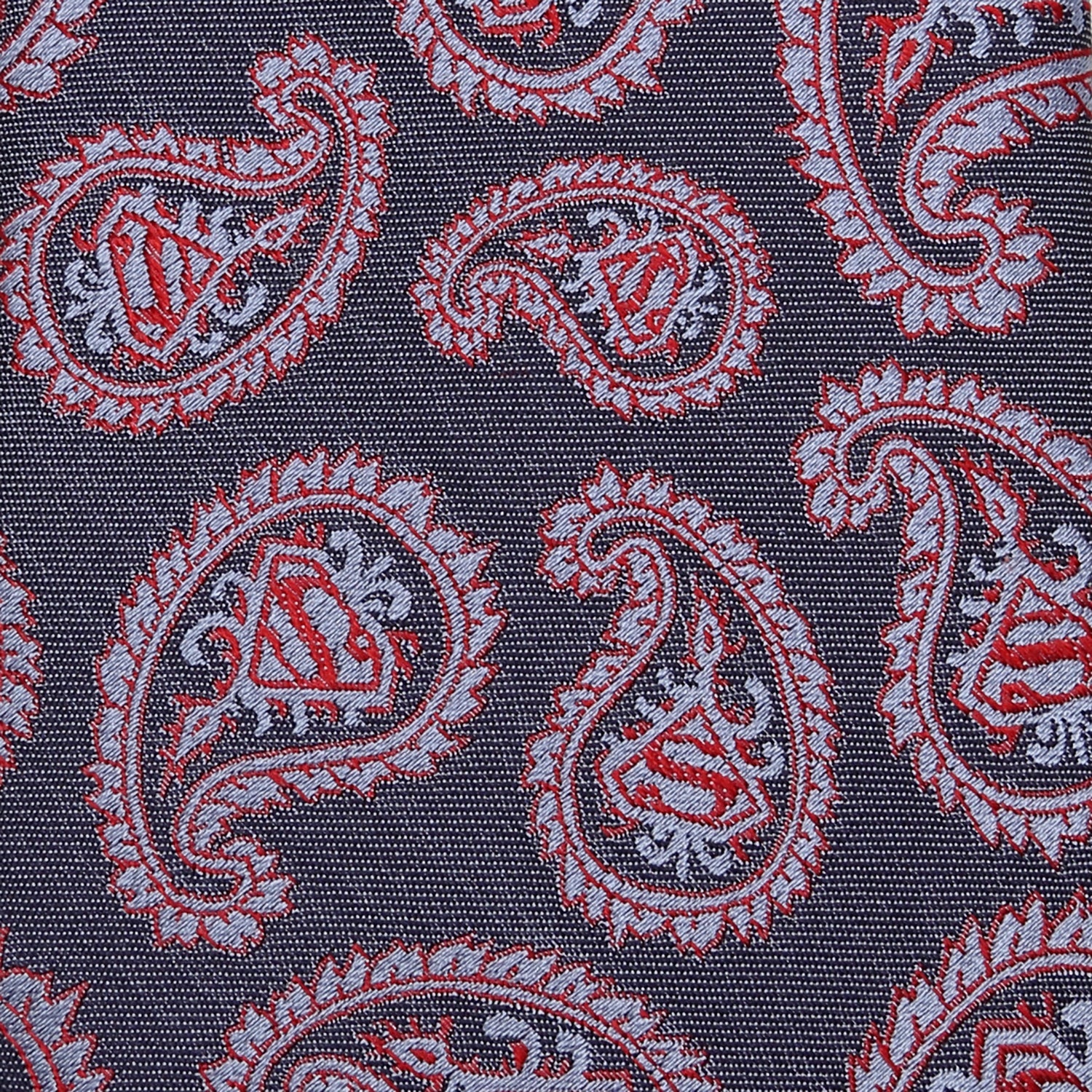 DC Superman Red and Blue Paisley Tie - additional view