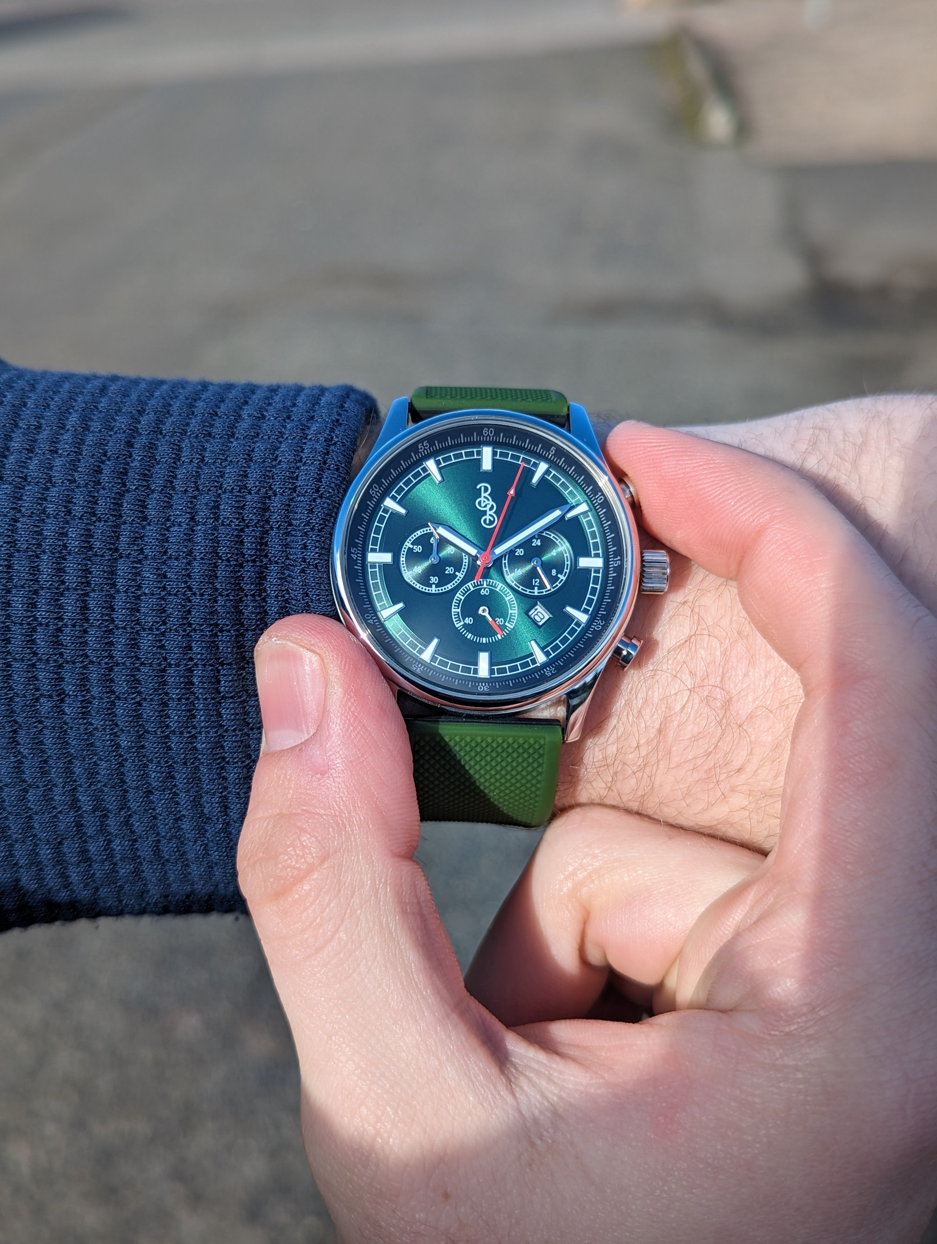 Green Sport Chronograph - additional view