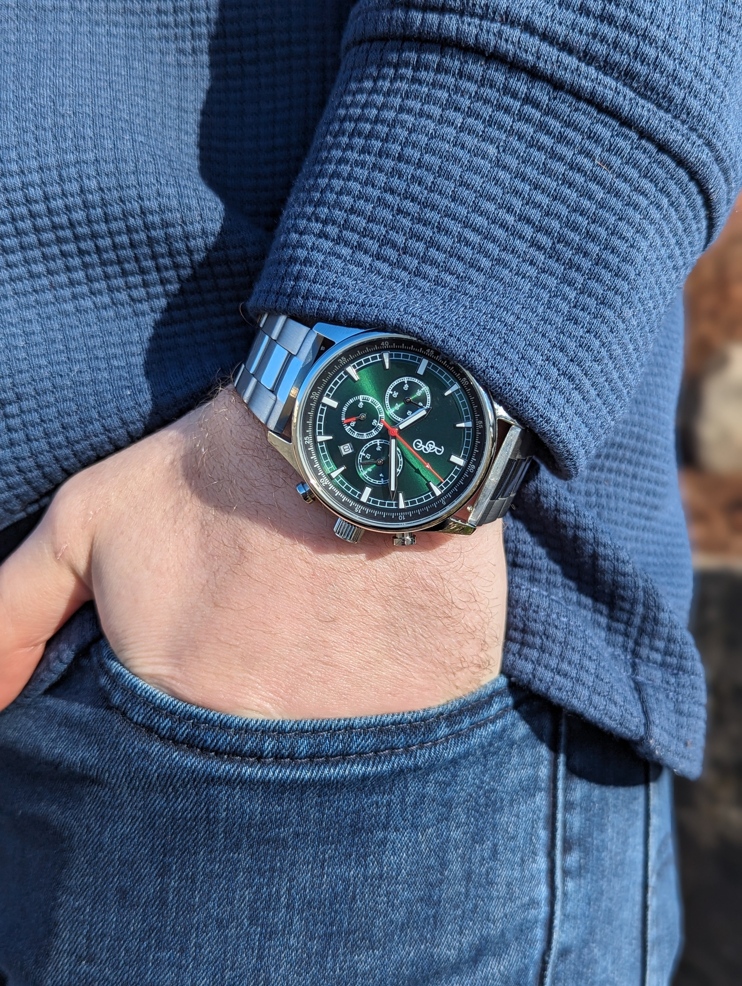 Green Sport Chronograph - product detail