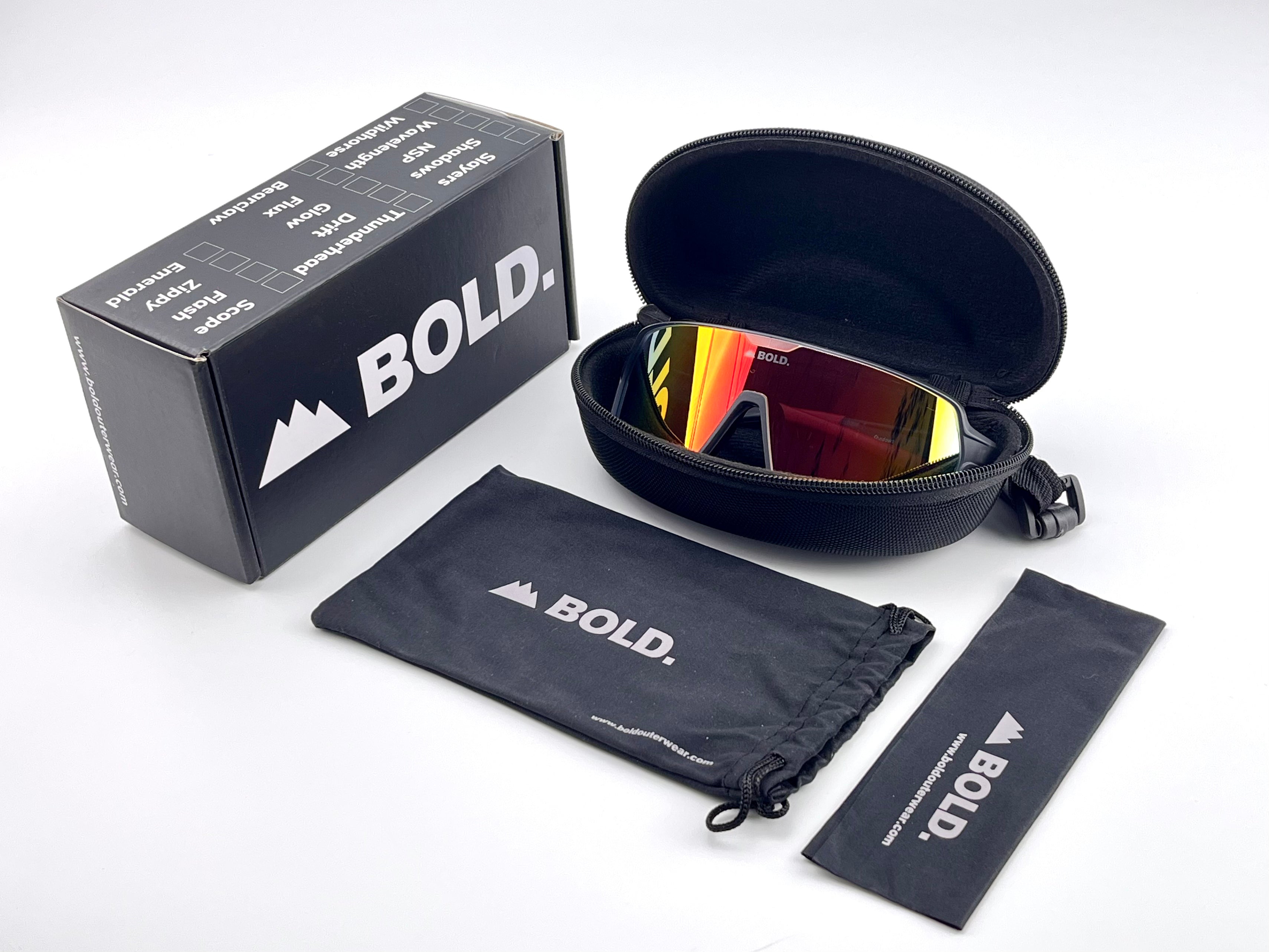 BOLD Shadows Performance Sunglasses – MTB, Ski & Lifestyle Eyewear