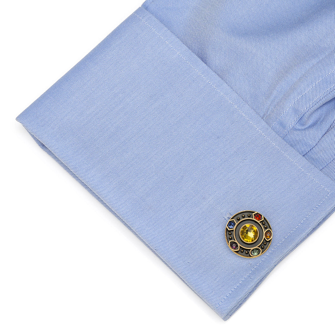 Marvel Avengers  Infinity Stones Cufflinks and Socks Gift Set