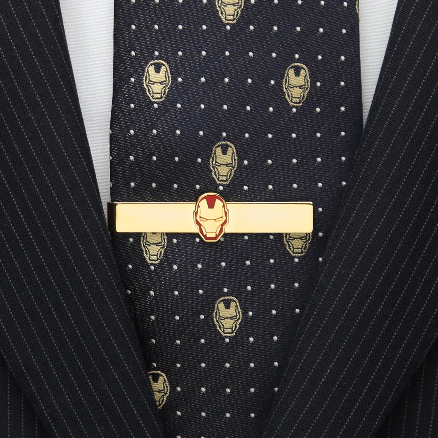 Marvel Iron Man Cufflinks and Tie Bar Gift Set