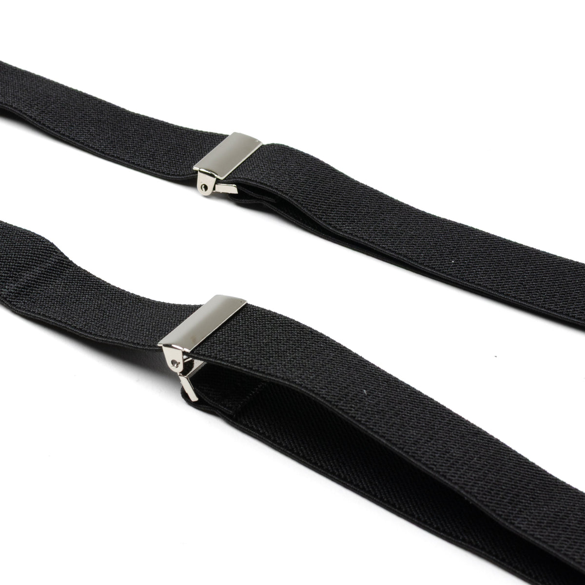 Black H-Back Formal Suspenders