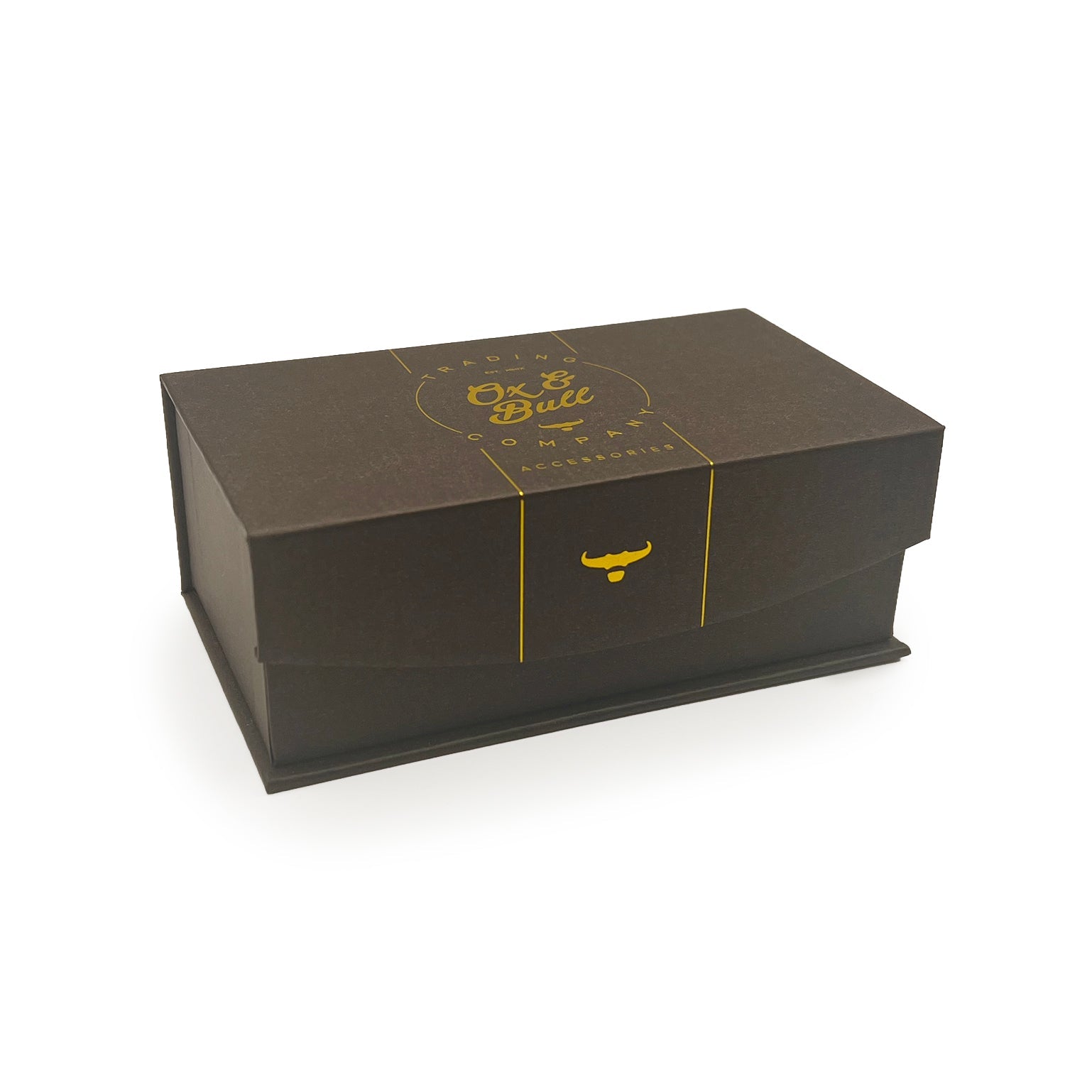 Double Sided Gold Mother of Pearl Round Beveled 5-Stud Set