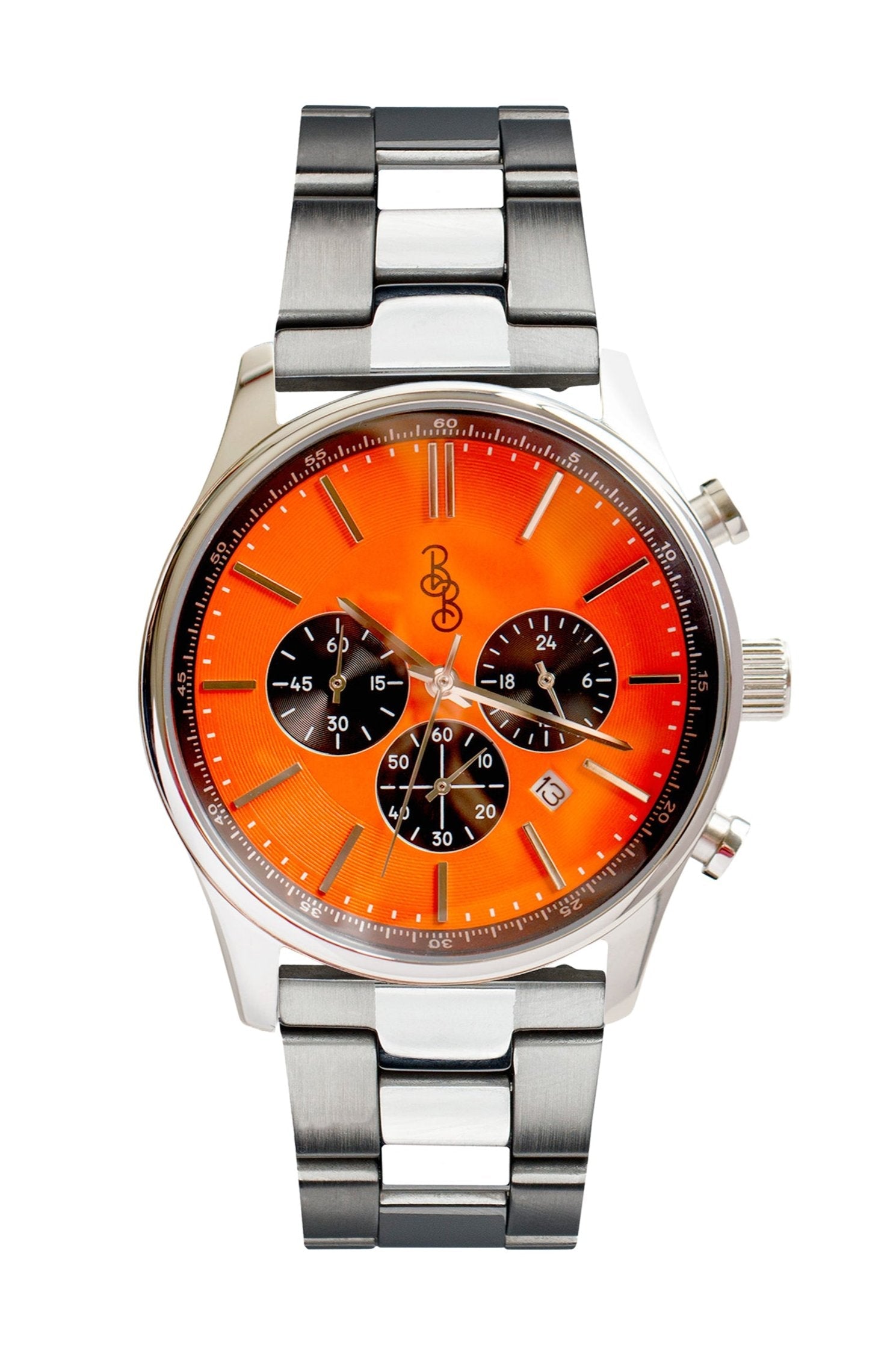 Orange and Black Chronograph - alternate angle