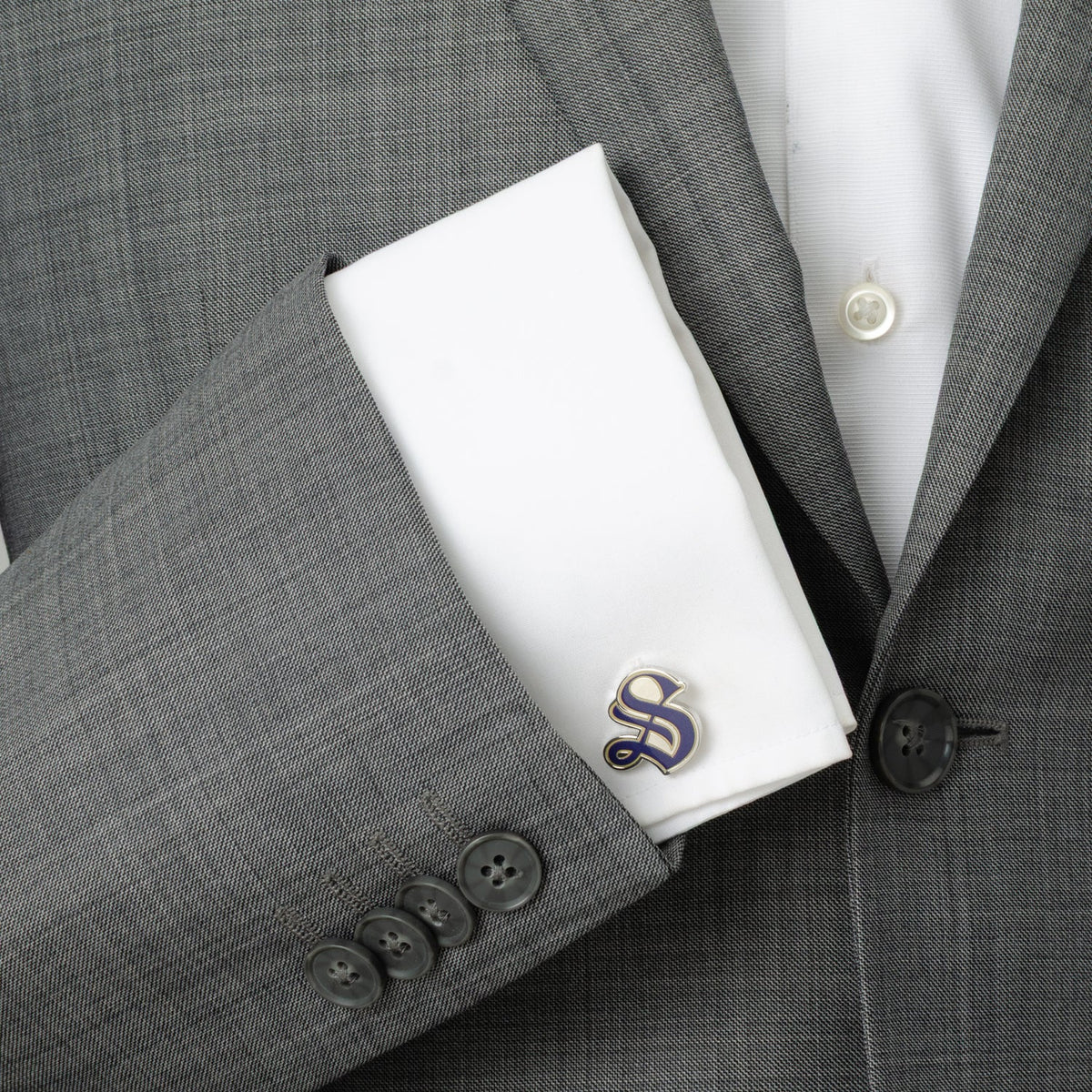 NCAA Sewanee Tiger Mascot Cufflinks
