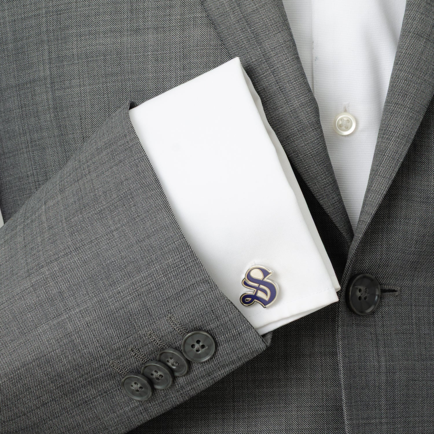 NCAA Sewanee Tiger Mascot Cufflinks