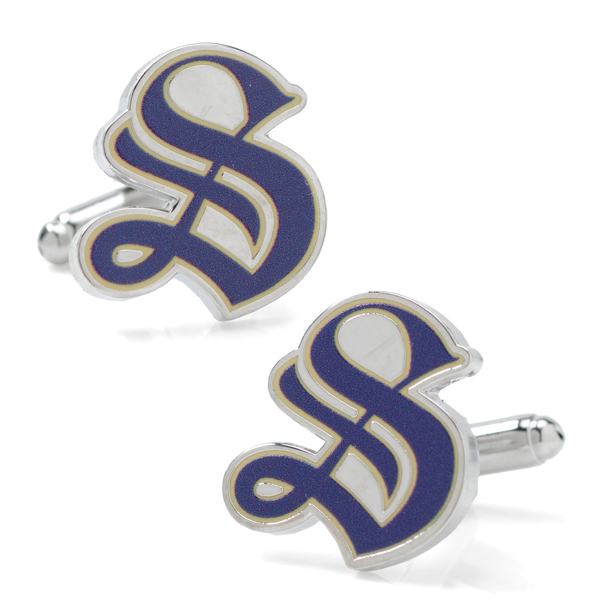 NCAA Sewanee Tiger Mascot Cufflinks