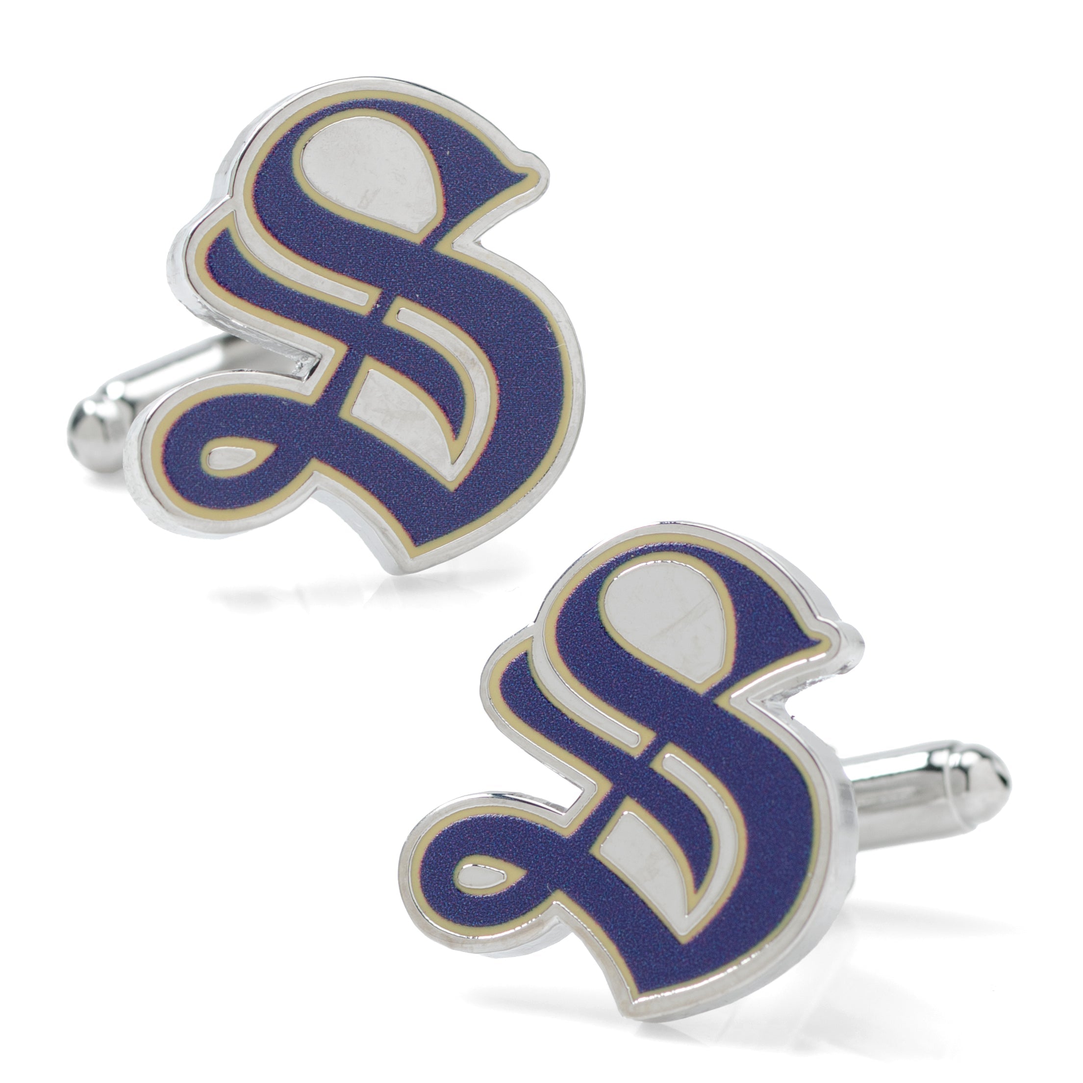 NCAA Sewanee Tiger Mascot Cufflinks