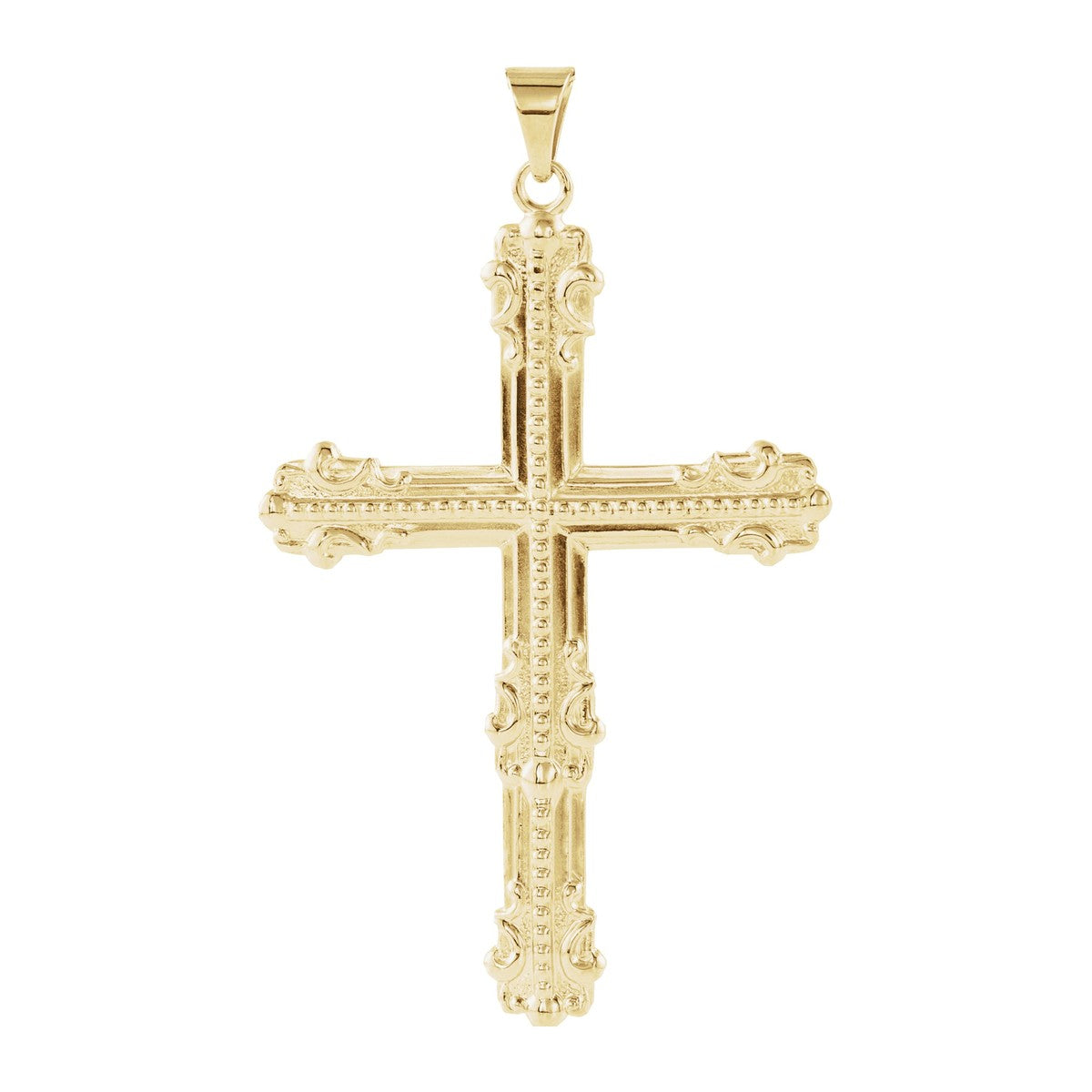 Large Ornate Cross Pendant