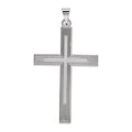 Lined Cross Pendant