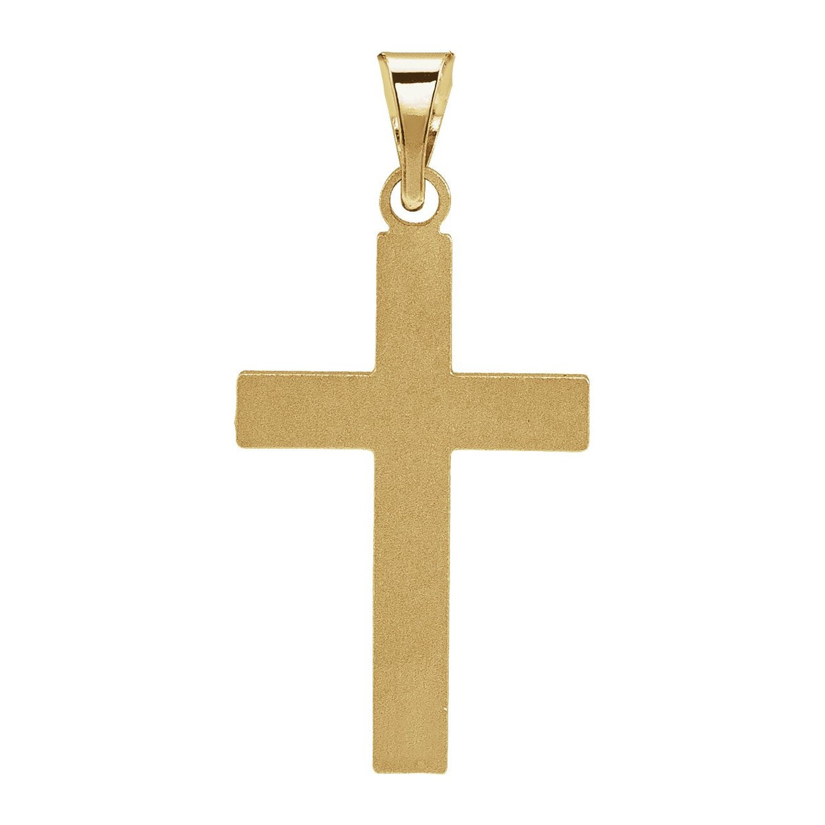 Lined Cross Pendant