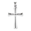 Beveled Cross Pendant