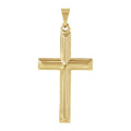 Linear Cross Pendant