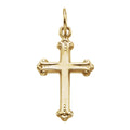 Ornate-Tip Cross Pendant