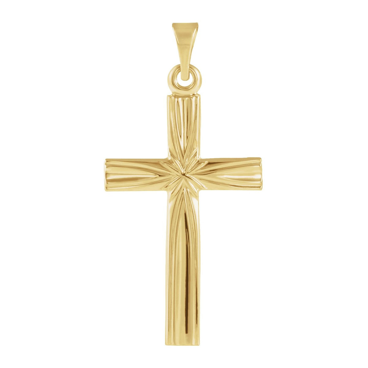 Sunburst Cross Pendant