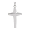 Contoured Cross Pendant