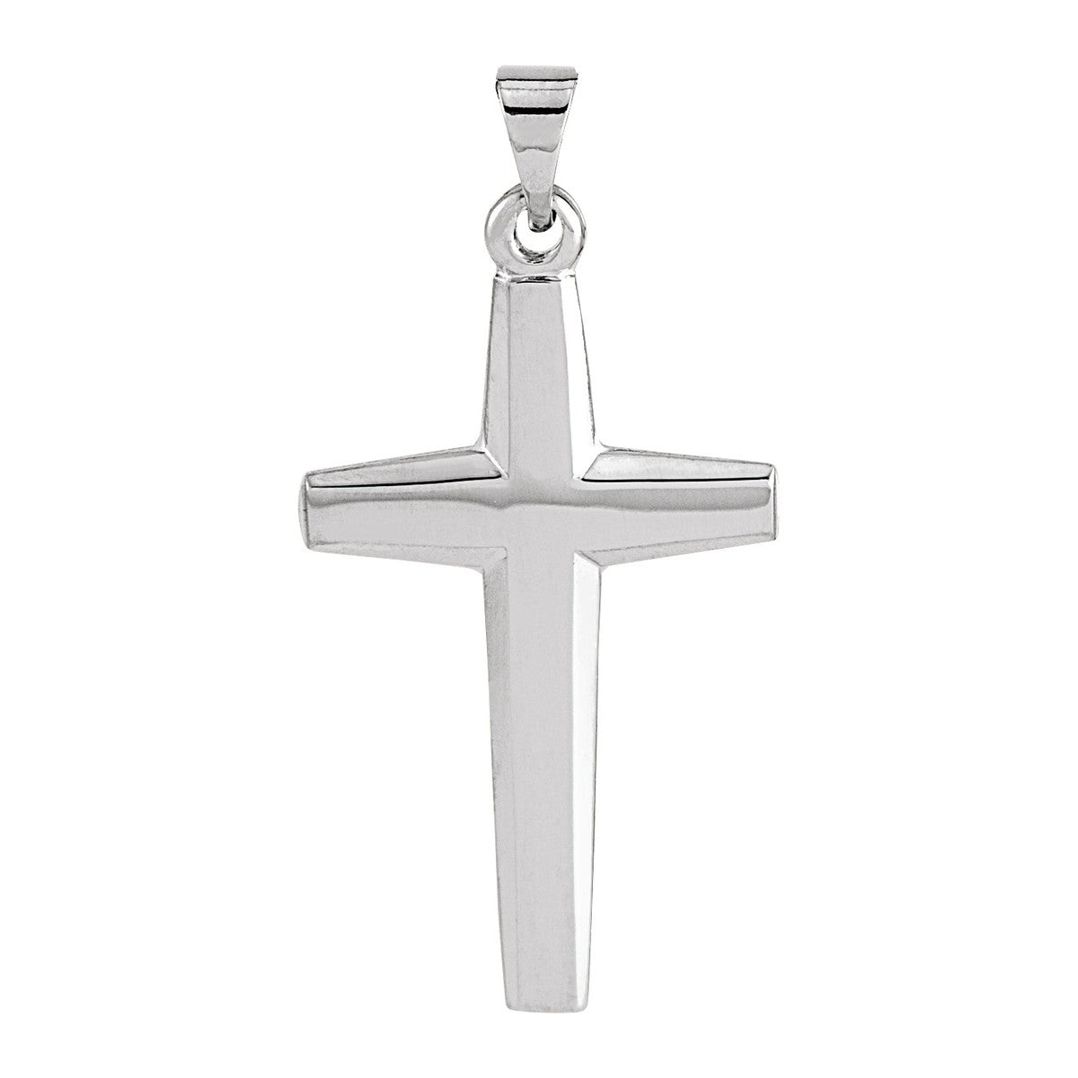 Contoured Cross Pendant