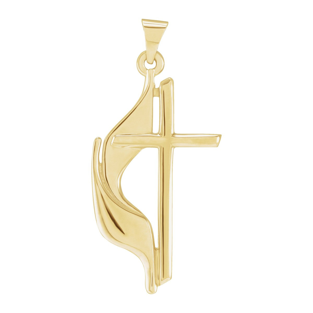Methodist Cross Pendant