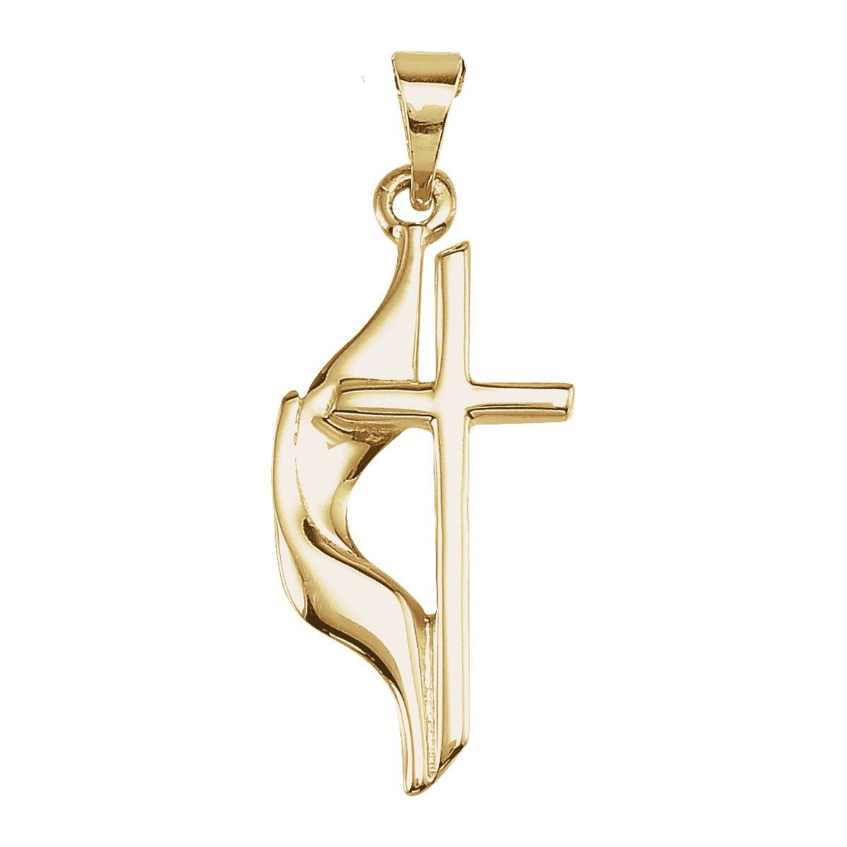 Methodist Cross Pendant