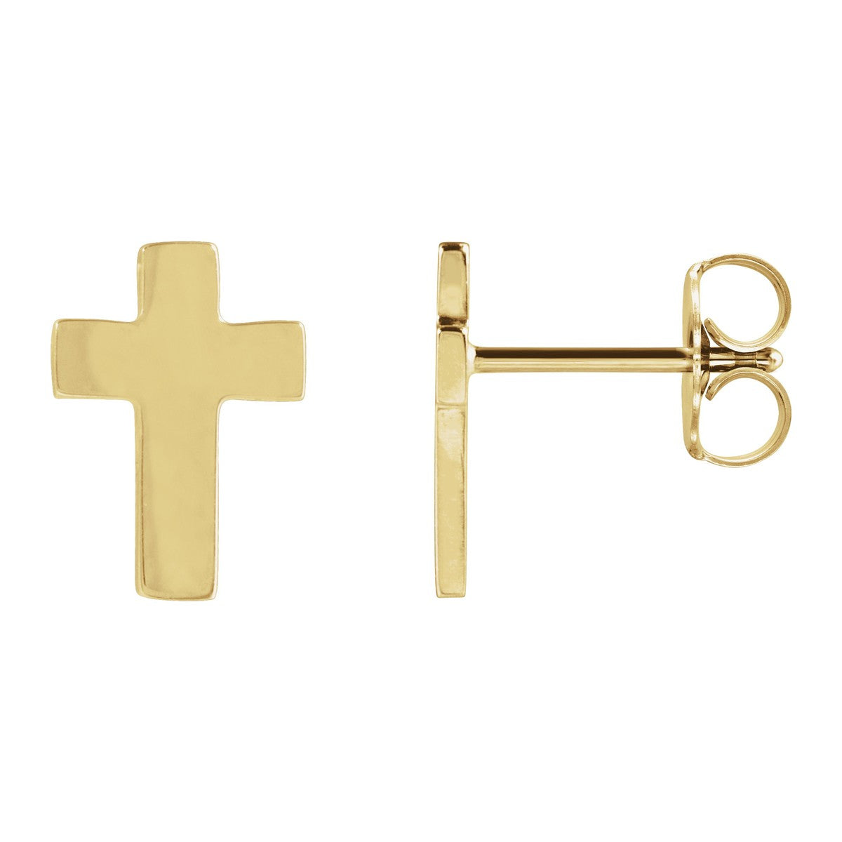 Cross Stud Earrings