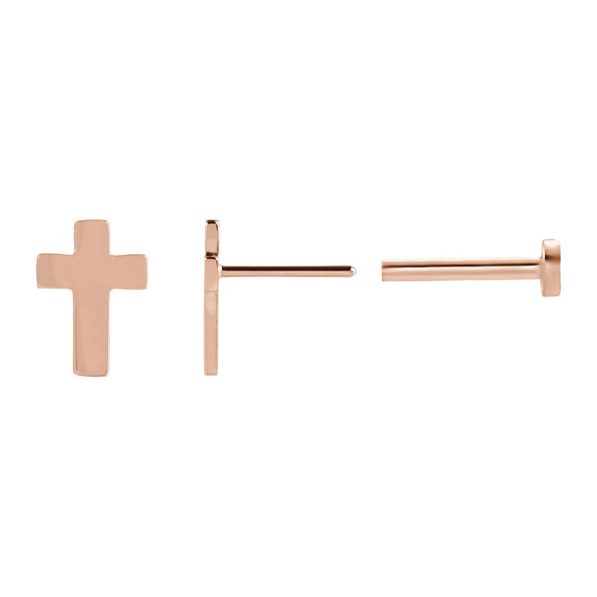 Cross Stud Earrings