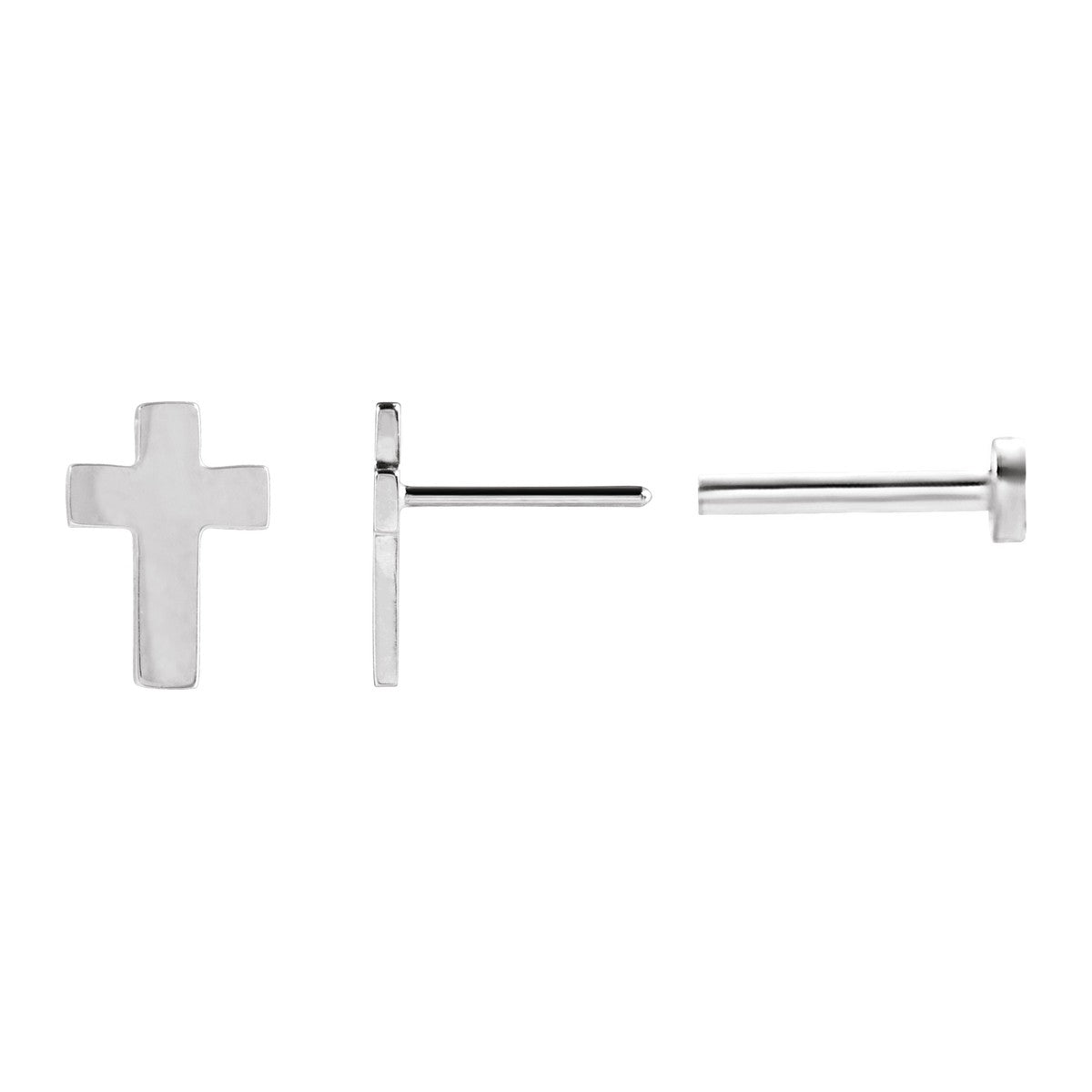 Cross Stud Earrings