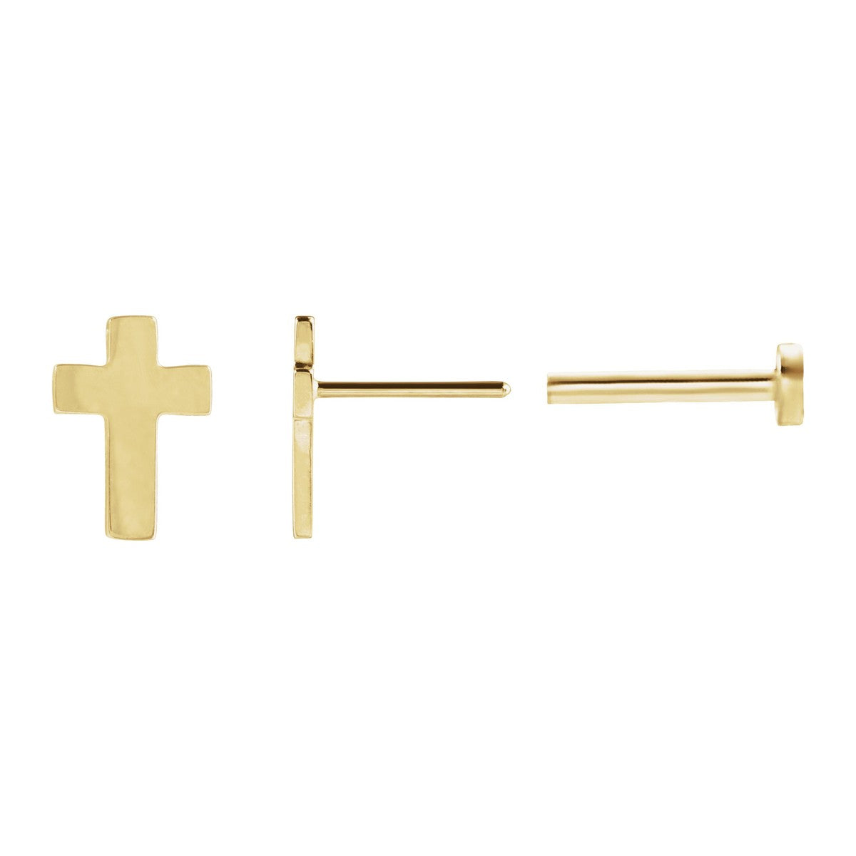 Cross Stud Earrings