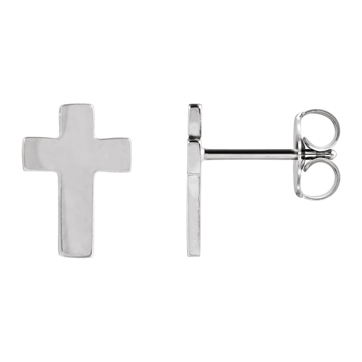 Cross Stud Earrings