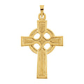 Antiqued Celtic-Inspired Cross Pendant