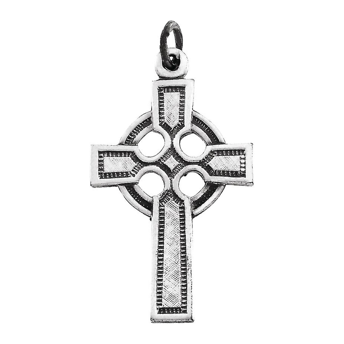 Antiqued Celtic-Inspired Cross Pendant