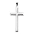 Raised Edge Cross Pendant