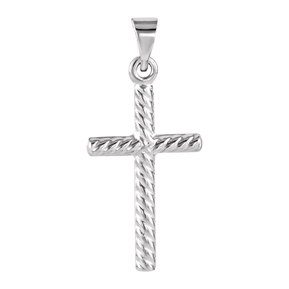 Rope Cross Pendant
