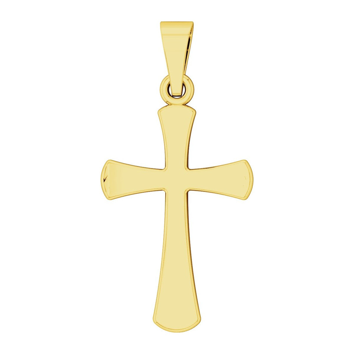 Flared Cross Pendant