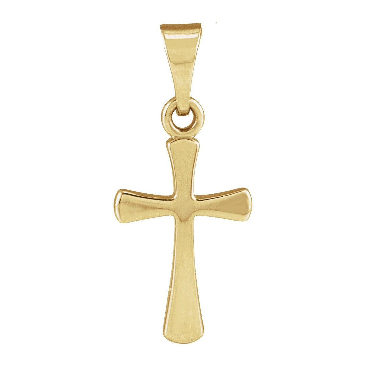 Flared Cross Pendant