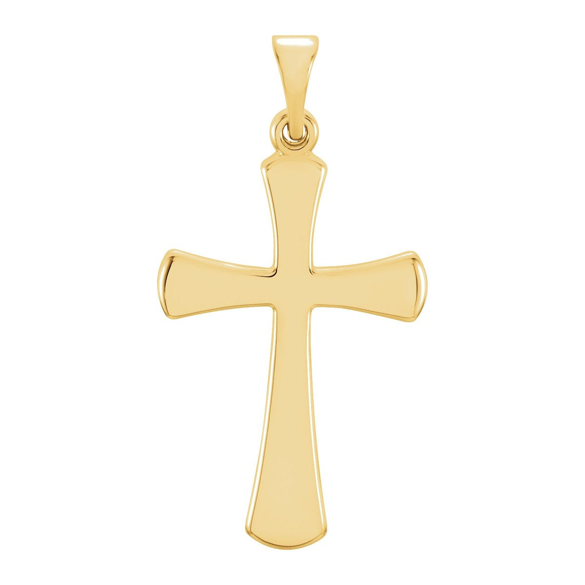 Flared Cross Pendant
