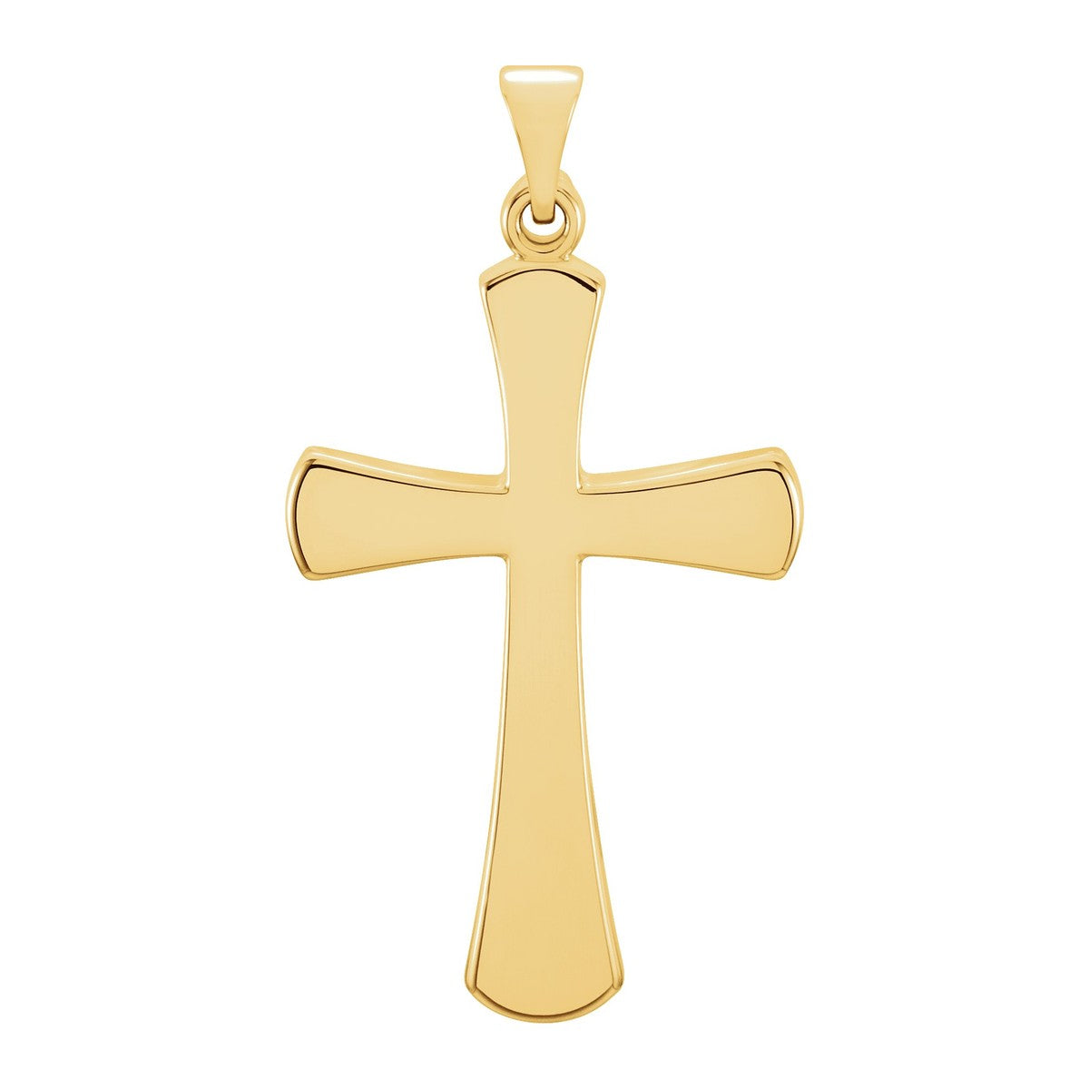 Flared Cross Pendant