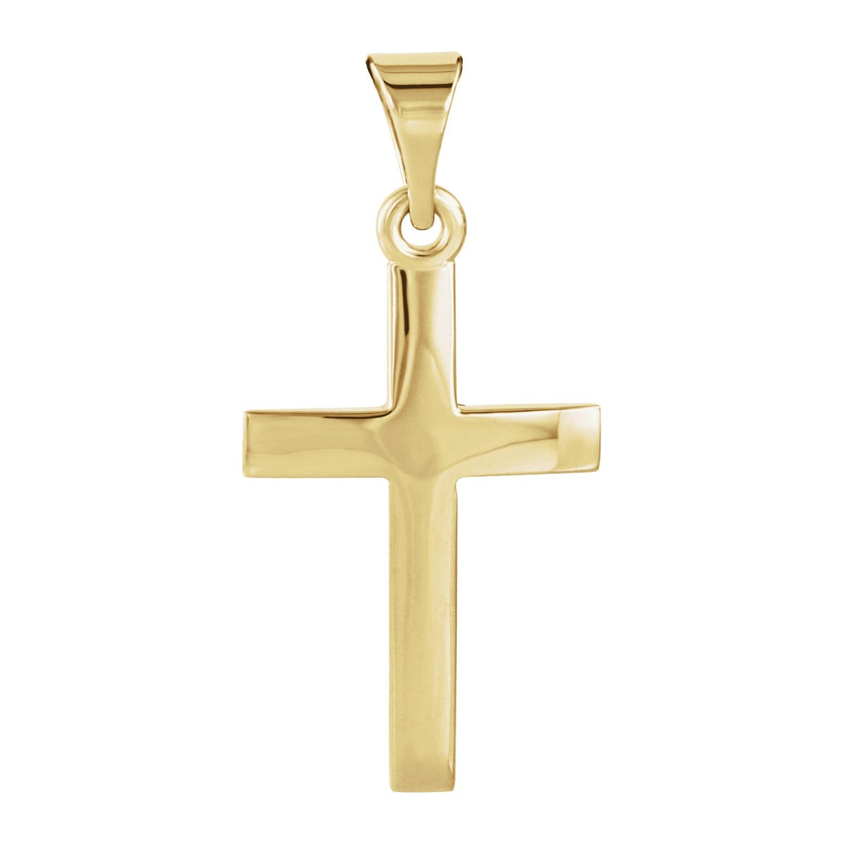 Polished Cross Pendant