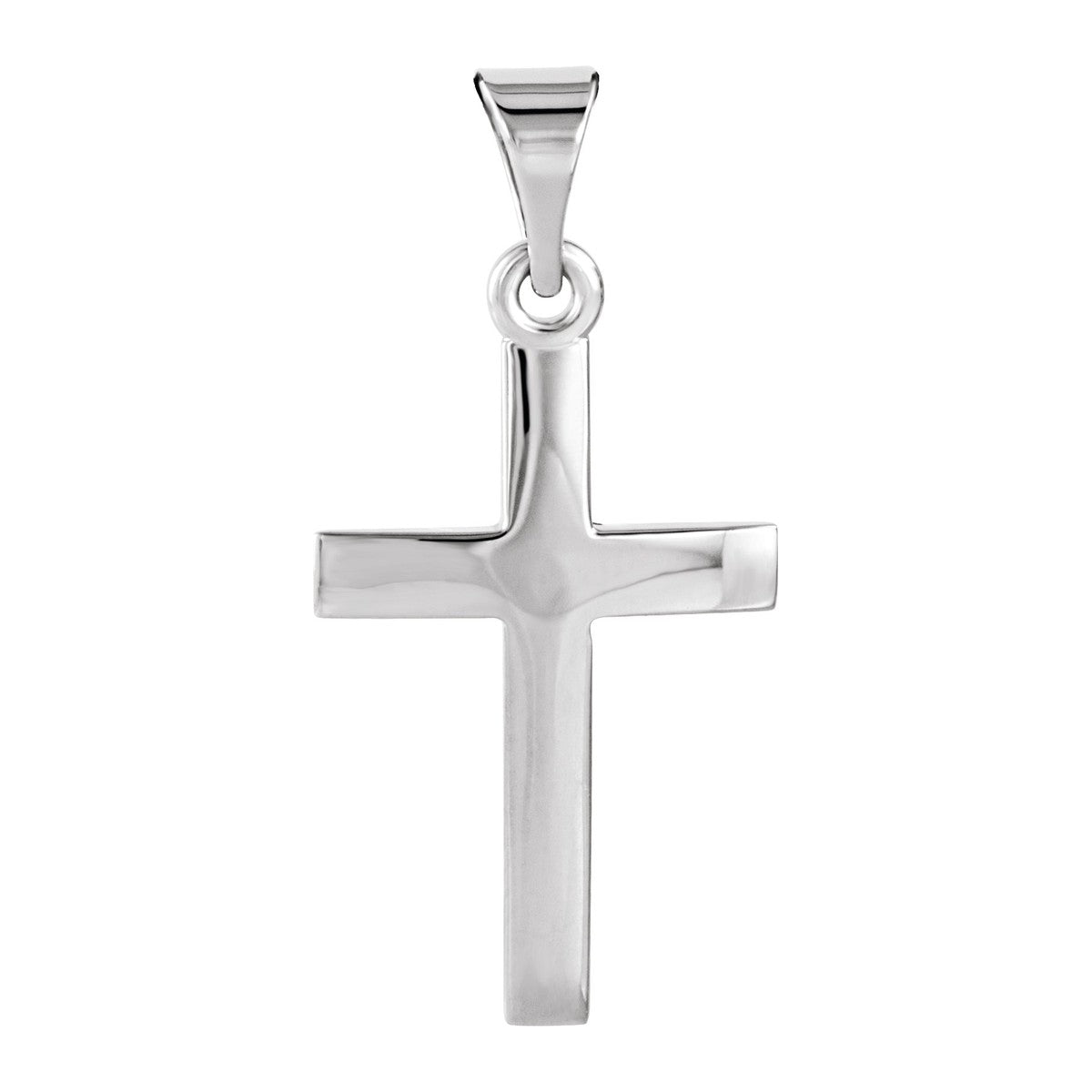 Polished Cross Pendant