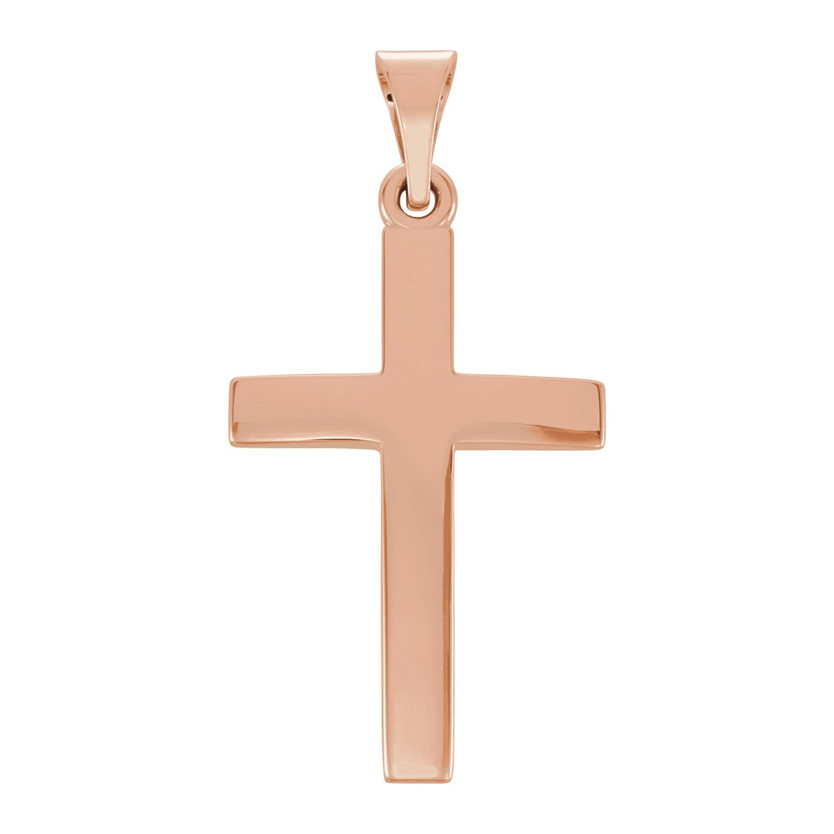 Polished Cross Pendant