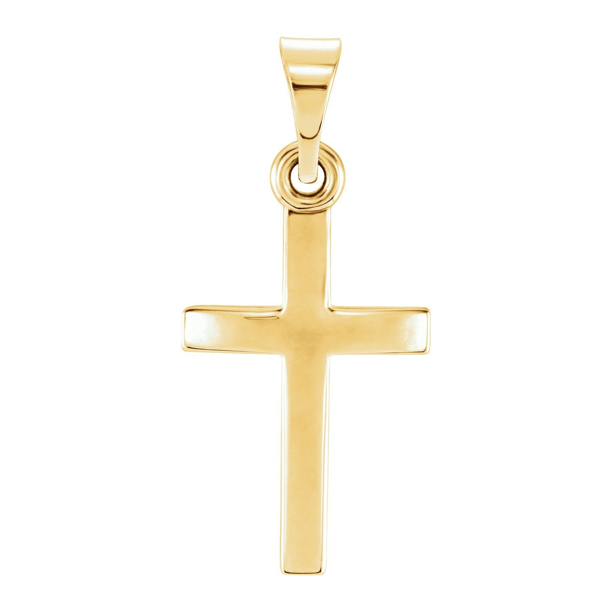 Polished Cross Pendant