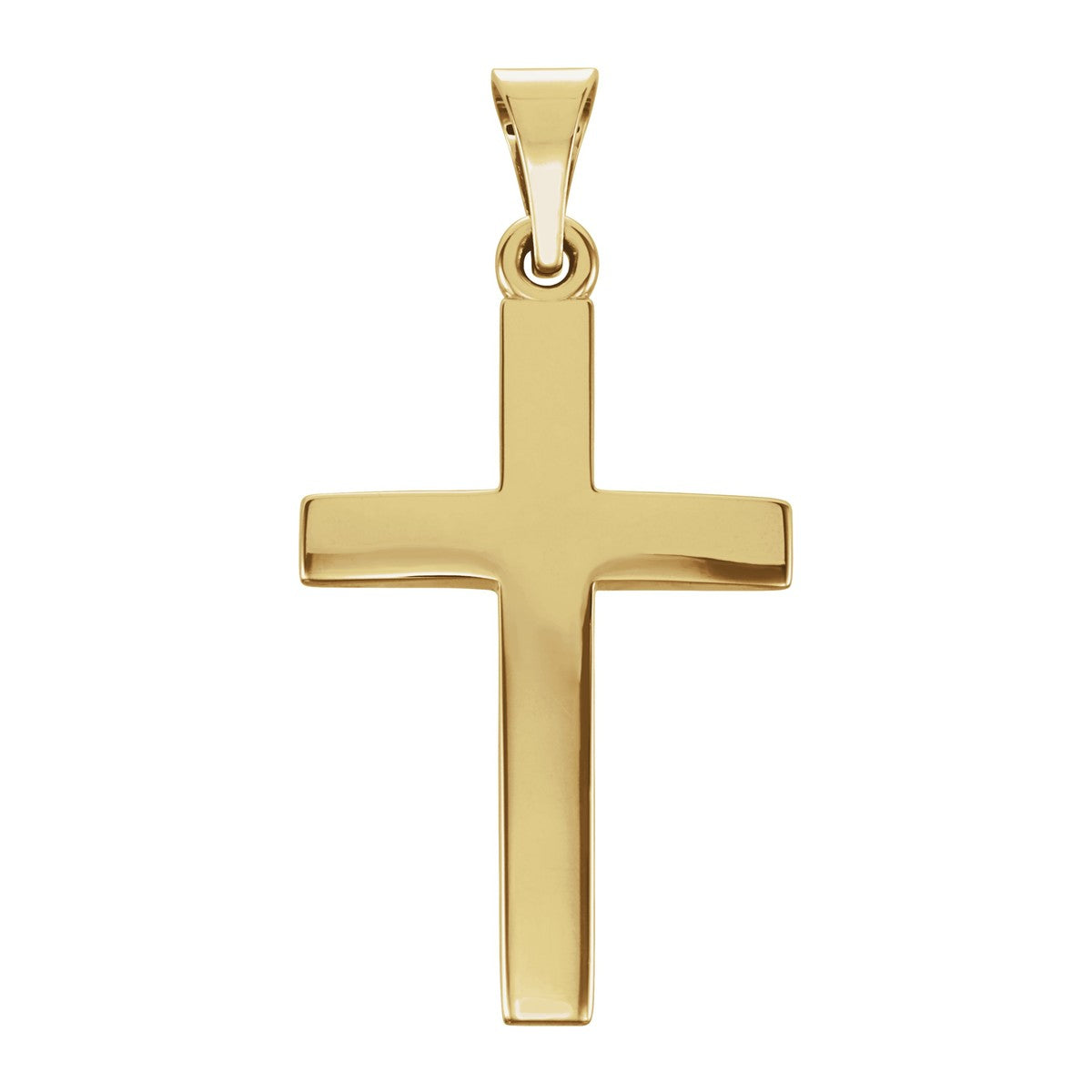 Polished Cross Pendant