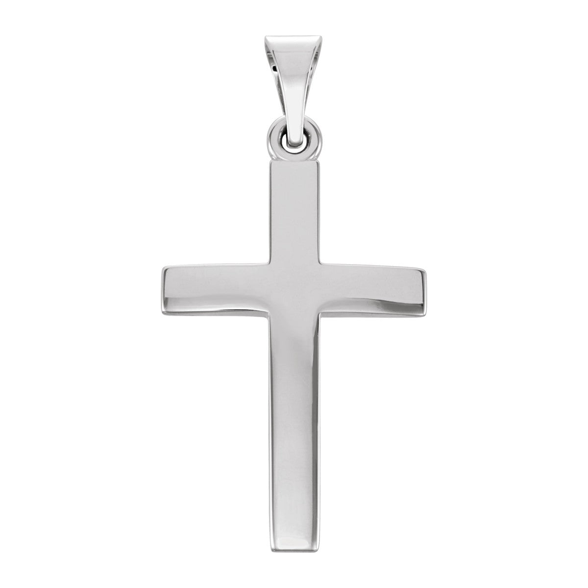 Polished Cross Pendant