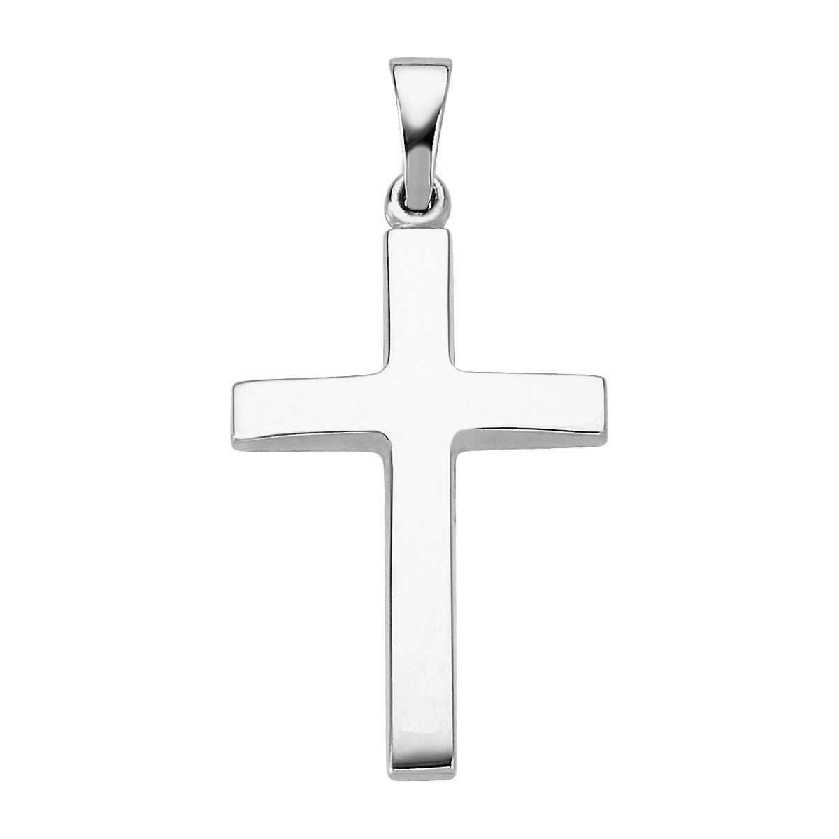 Polished Cross Pendant