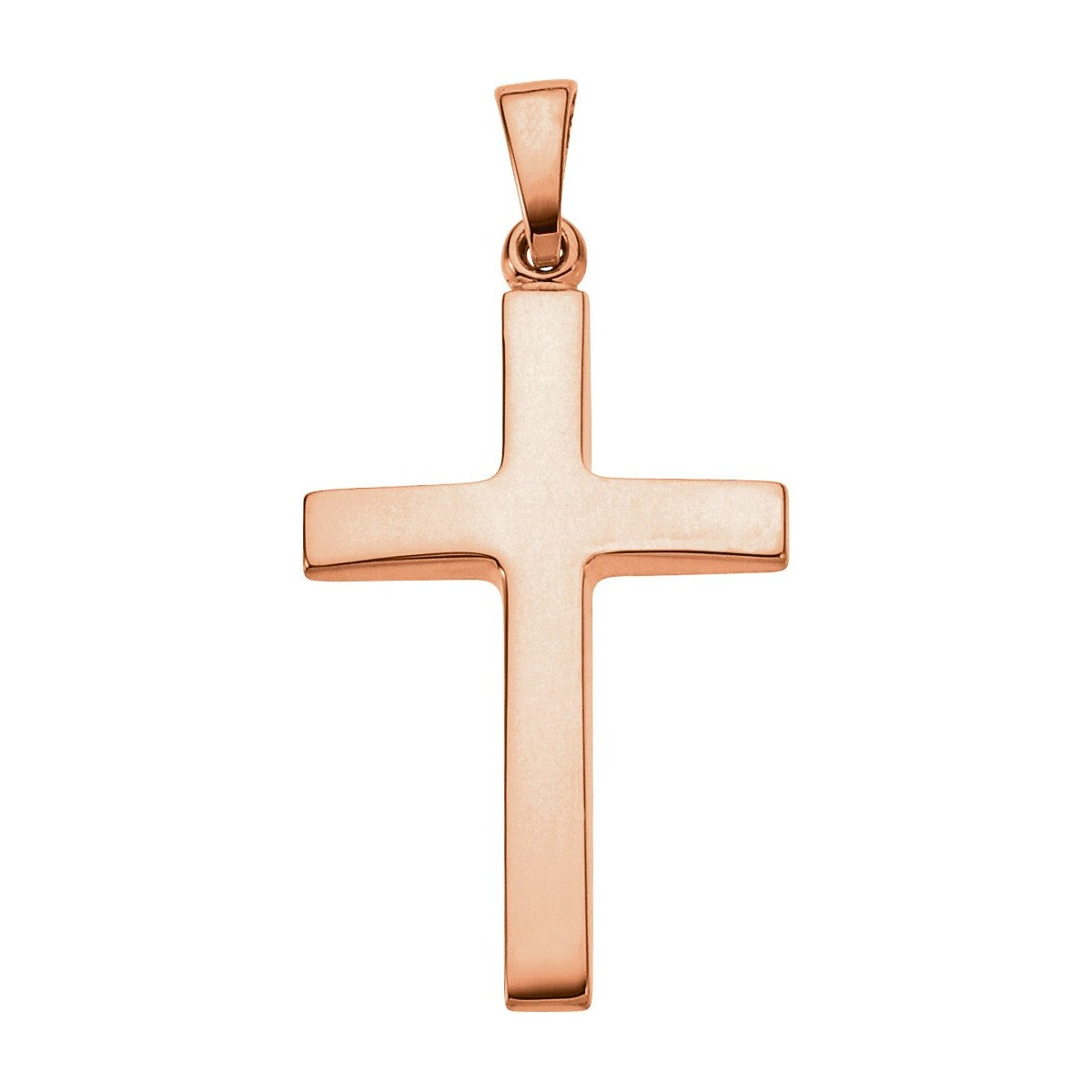 Polished Cross Pendant