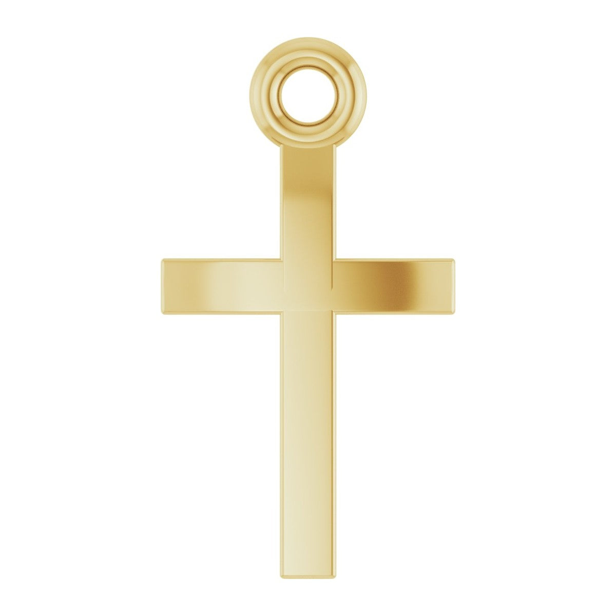Polished Cross Pendant