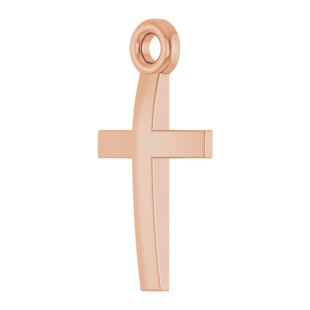 Polished Cross Pendant